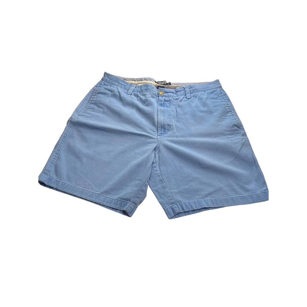 CHAPS Baby Blue Chino Shorts Men's Size 34 Casual Boating Golf Fishing